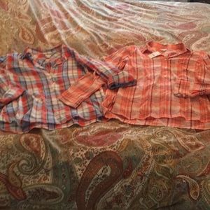 Set of two J Crew cotton pullovers